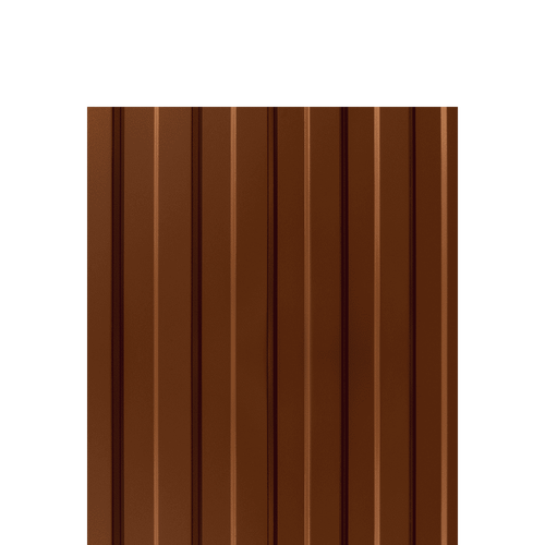 Профлист (профнастил) С8 0,3 RAL-8004 терракота