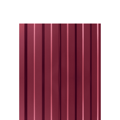 Профлист (профнастил) С8 0,35 RAL-3003 рубиново-красный
