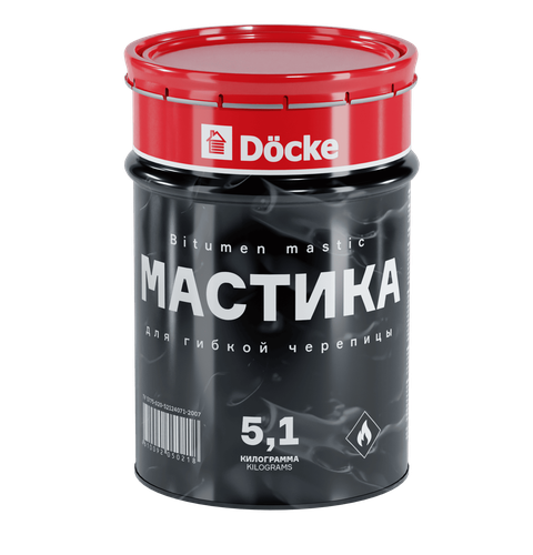Мастика битумная Docke 5,1 кг