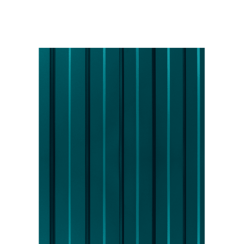Профлист (профнастил) С8 0,35 RAL-5021 водная синь